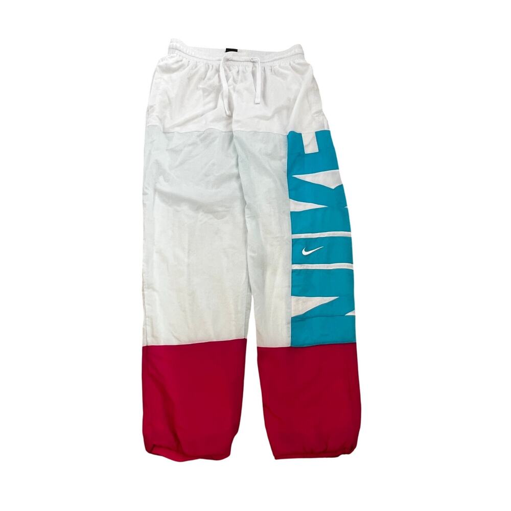 Nike Dri-FIT Starting 5 Basketball Pants Size‎ Medium Mens Joggers White